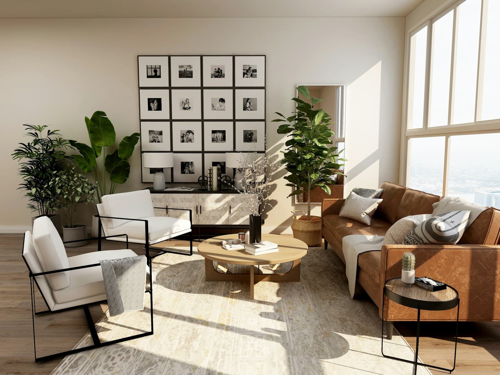 A carefully maintained space for home deep cleaning